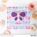 Pretty Pink Posh - Butterfly Shaker Die