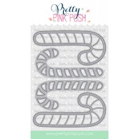 Pretty Pink Posh - Candy Cane Shaker Die