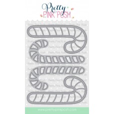 Pretty Pink Posh - Candy Cane Shaker Die