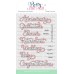 Pretty Pink Posh - Celebration Scripts Coordinating Dies