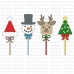Pretty Pink Posh - Christmas Cake Pops Die Set