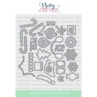 Pretty Pink Posh - Christmas Holder Additions Die Set