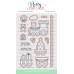 Pretty Pink Posh - Christmas Train Stamp and Die Set