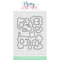 Pretty Pink Posh - Construction Additions Coordinating Die Set