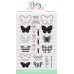 Pretty Pink Posh - Decorative Butterflies Coordinating Die Set