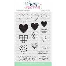 Pretty Pink Posh - Decorative Hearts Stamp Set