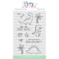 Pretty Pink Posh - Dinosaur Friends stamp set
