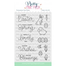 Pretty Pink Posh - Easter Sentiments Stamp Set