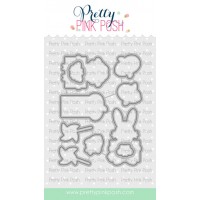 Pretty Pink Posh - Easter Signs Coordinating Dies