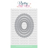 Pretty Pink Posh - Eyelet Ovals Die Set