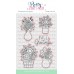 Pretty Pink Posh - Fall Bouquets Stamp Set