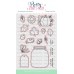 Pretty Pink Posh - Fall Jar Coordinating Dies