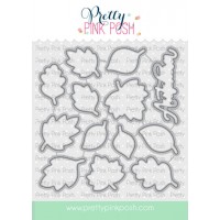 Pretty Pink Posh - Falling Leaves Coordinating Dies