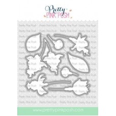 Pretty Pink Posh - Flourishing Fuchsias Coordinating Dies