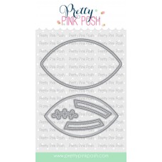 Pretty Pink Posh - Football Shaker Die