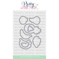 Pretty Pink Posh - Fruit Salad Coordinating Die Set Pretty Pink Posh - Fruit Salad Coordinating Die Set