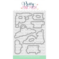Pretty Pink Posh - Halloween Corners Coordinating Die Set