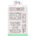 Pretty Pink Posh - Halloween Word Scenes Stamp and Die Set