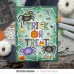 Pretty Pink Posh - Halloween Word Scenes Stamp and Die Set