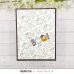 Pretty Pink Posh - Halloween Word Scenes Stamp and Die Set