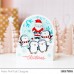 Pretty Pink Posh - Happy Santa Stamp Set
