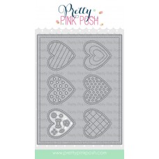 Pretty Pink Posh - Heart Cover Plate Die