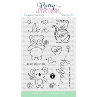Pretty Pink Posh - Heart Critters Stamp Set