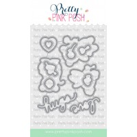 Pretty Pink Posh - Heart Critters Coordinating Die Set