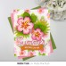 Pretty Pink Posh - Layered Hibiscus Stencil (3 Lyr)