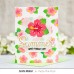 Pretty Pink Posh - Layered Hibiscus Stencil (3 Lyr)