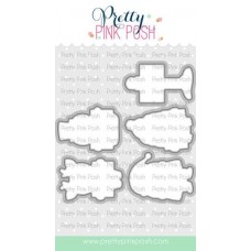 Pretty Pink Posh - Holiday Signs Coordinating Dies