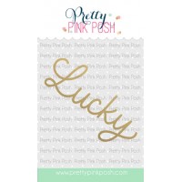 Pretty Pink Posh - Hot Foil - Lucky Script Pretty Pink Posh - Hot Foil - Lucky Script