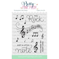 Pretty Pink Posh - Just A Note Stamp Set