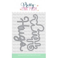 Pretty Pink Posh - Large Hugs Shadow Die