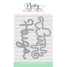 Pretty Pink Posh - Large Hugs Shadow Die