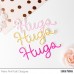 Pretty Pink Posh - Large Hugs Shadow Die