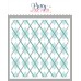 Pretty Pink Posh - Layered Argyle Stencil (3 Lyr)