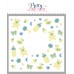Pretty Pink Posh - Layered Baby Wreath Stencil