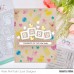 Pretty Pink Posh - Layered Baby Wreath Stencil
