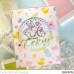 Pretty Pink Posh - Layered Baby Wreath Stencil