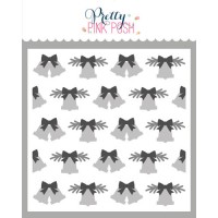 Pretty Pink Posh - Layered Christmas Bells Stencil Set
