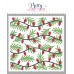 Pretty Pink Posh - Layered Christmas Lights Stencil (3Lyr)