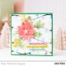 Pretty Pink Posh - Layered Christmas Lights Stencil (3Lyr)