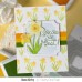 Pretty Pink Posh - Layered Daffodils Stencils (3 Lyr)