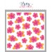Pretty Pink Posh - Layered Hibiscus Stencil (3 Lyr)