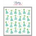 Pretty Pink Posh - Layered Party Hats Stencil (4Lyr)