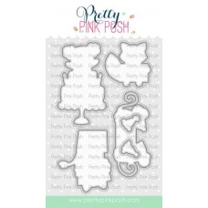 Pretty Pink Posh - Party Friends Coordinating Dies Pretty Pink Posh - Party Friends Coordinating Dies