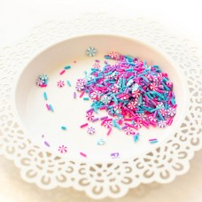 Pretty Pink Posh - Party Swirls Clay Confetti