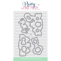 Pretty Pink Posh - Party Time Coordinating Die Set