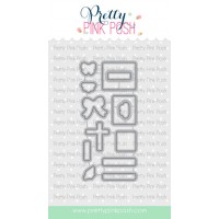 Pretty Pink Posh - Patterned Presents Coordinating Die Set